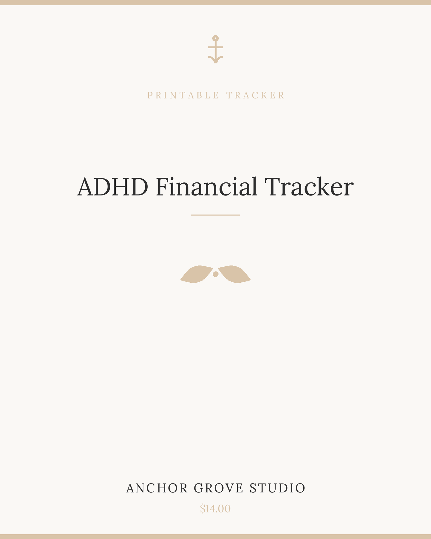 ADHD Financial Tracker