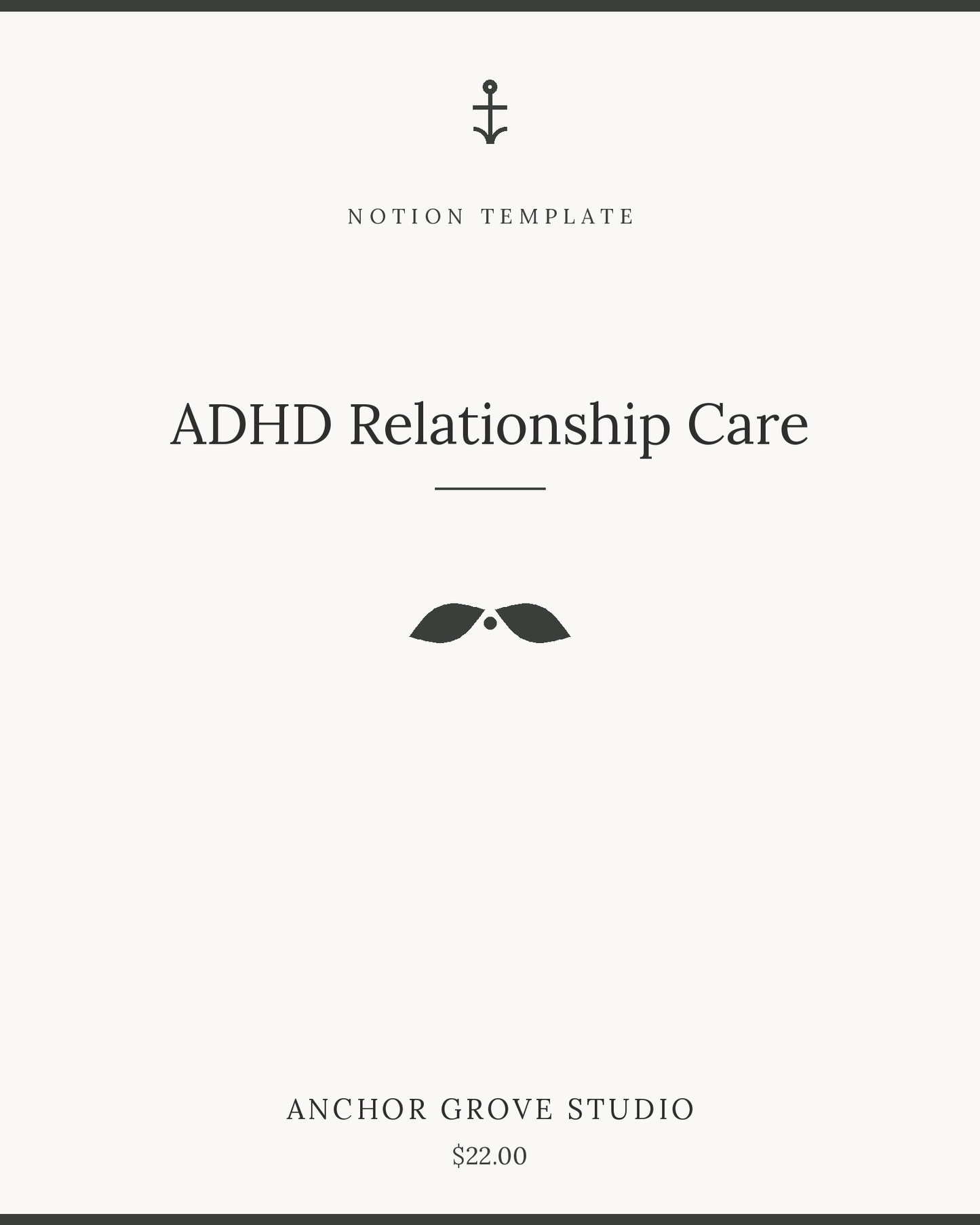 ADHD Relationship Care (Notion Template)