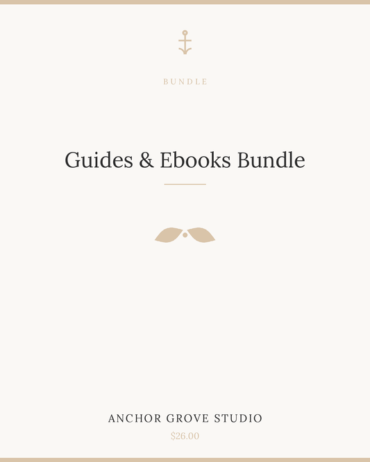 The ADHD Guide to Meal Planning and other resources in Guides & Ebooks Bundle.