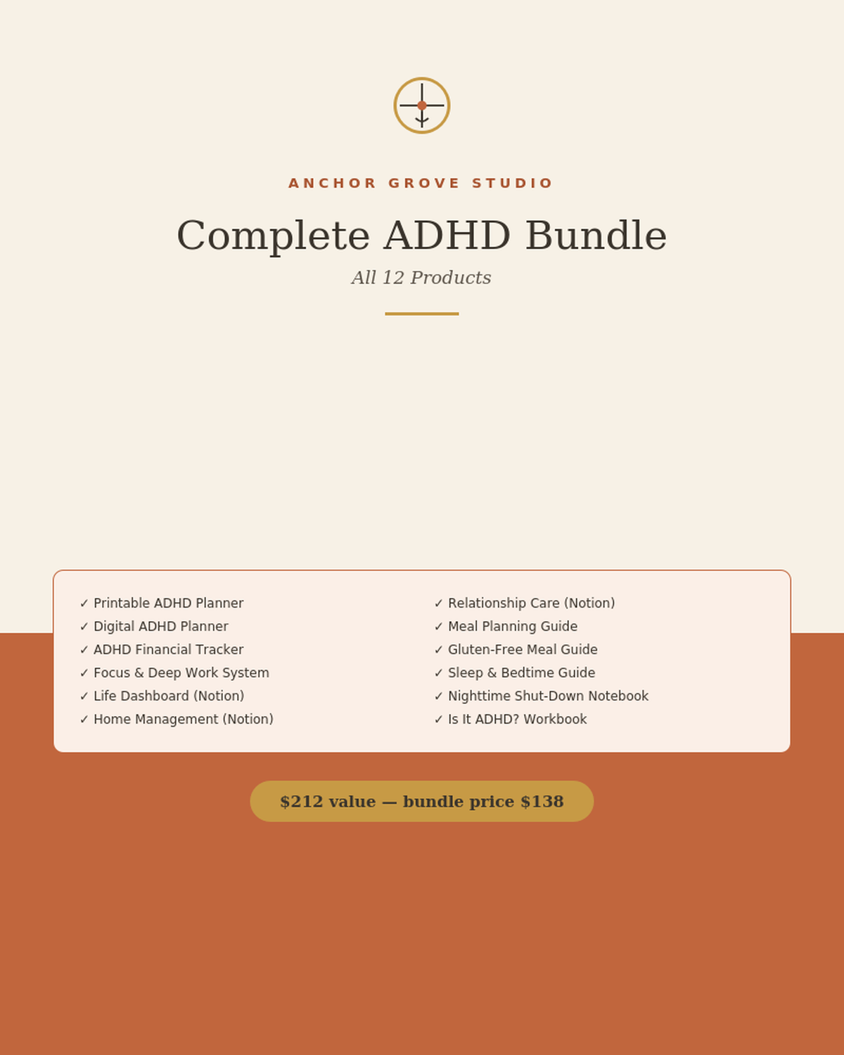 Complete ADHD product bundle